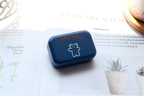 Cabinet Colored Contact Lens Case