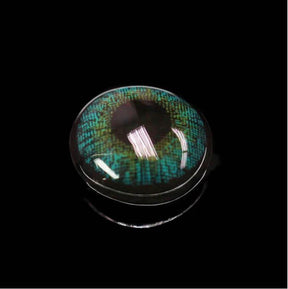 New 3-Tone Blue Green Prescription Colored Contact Lenses