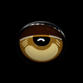 Cosplay Agatsuma Zenitsu Coffee Colored Contact Lenses