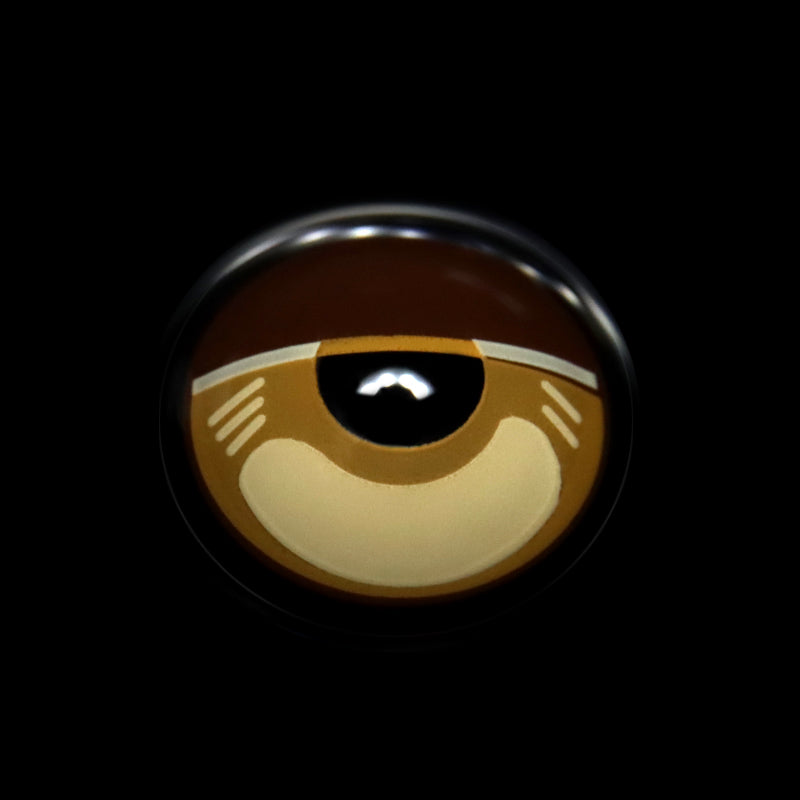 Cosplay Agatsuma Zenitsu Coffee Colored Contact Lenses