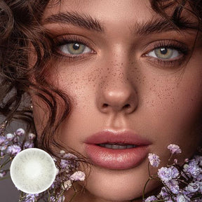 Gimlet Milk Grey Colored Contact Lenses
