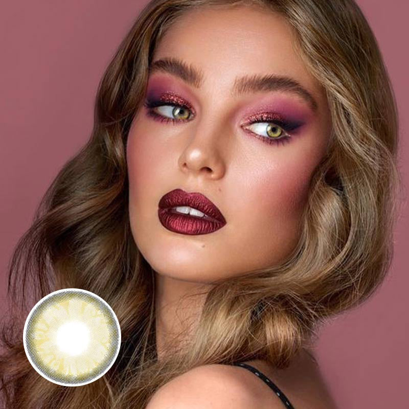 Gem Brown Colored Contact Lenses