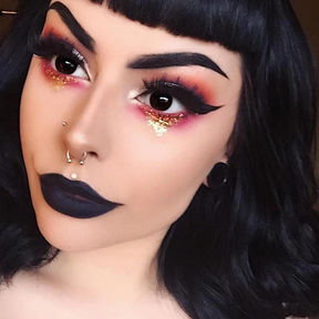 Halloween Blackout Colored Contact Lenses