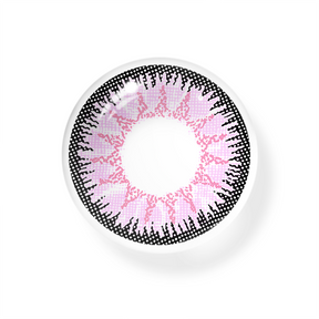 Vega Pink Prescription Colored Contact Lenses