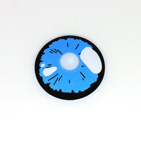 Cosplay Black Lobelia-Blue Colored Contact Lenses