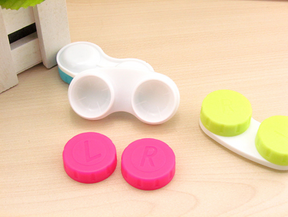 Candy Colors Multicolor Colored Contact Lens Case