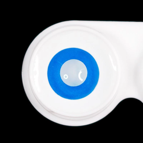 Halloween Blueout Prescription Colored Contact Lenses