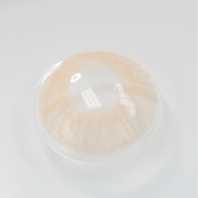 Lemon  Cat Eye Khaki Colored Contact Lenses