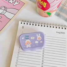Cute Bear Colored Contact Lens Case