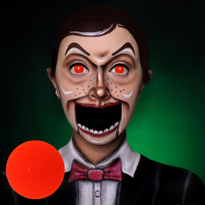 Halloween All Red Colored Contact Lenses