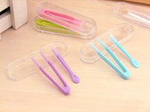 Convenient Tweezers Suction Stick Colored Contact Auxiliary Tool