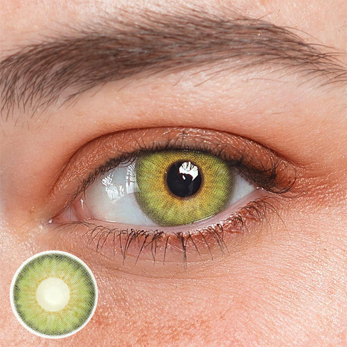 Elida Green Colored Contact Lenses