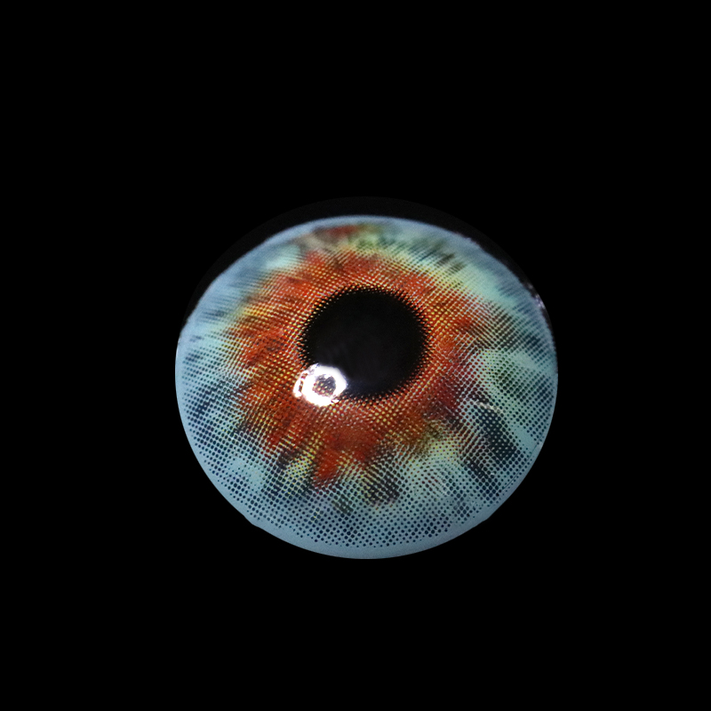 Cosplay Genshin Impact MarieAntoinetteBlue Colored Contact Lenses