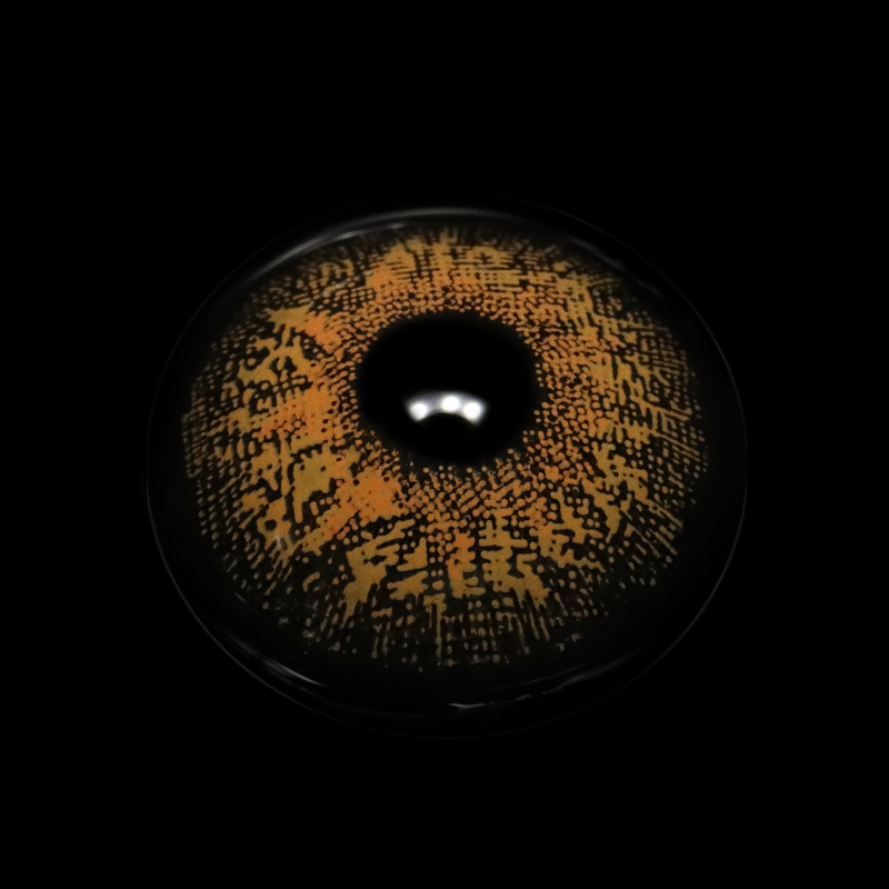 Artemis Golden Sand Colored Contact Lenses