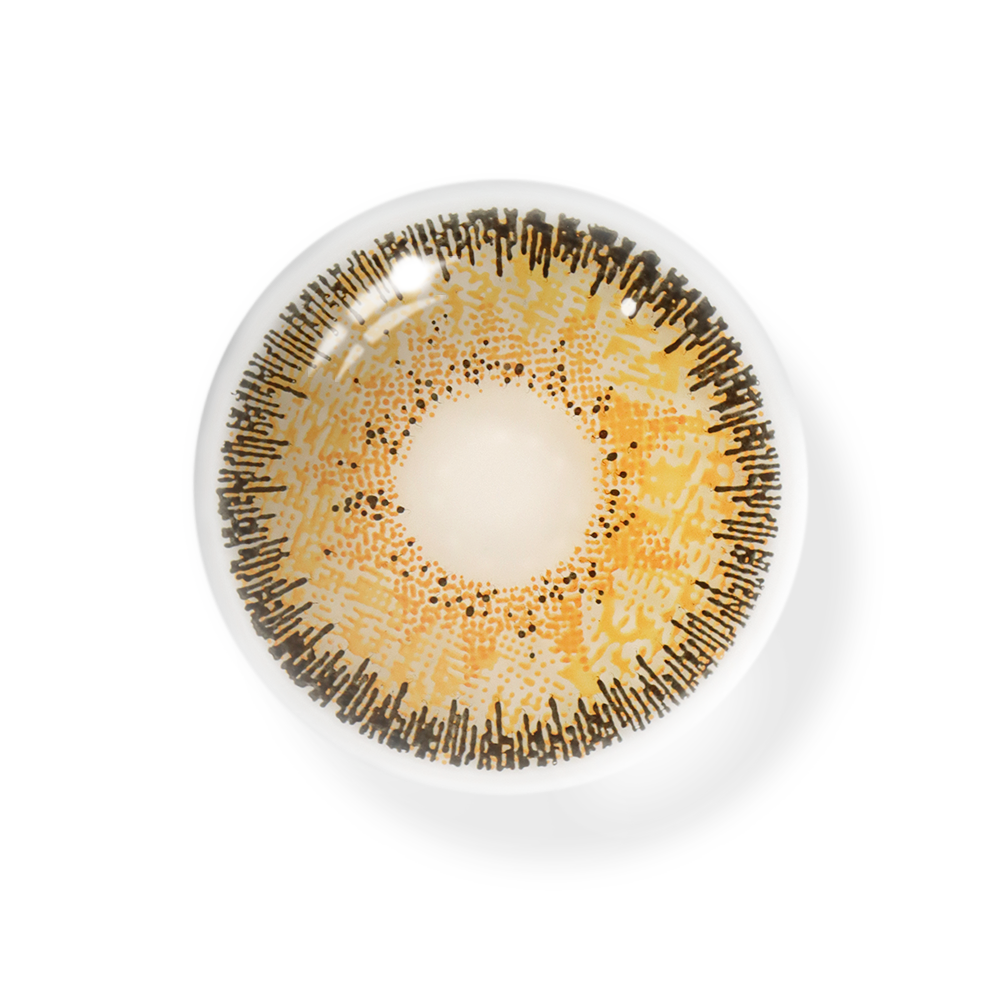 Artemis Golden Sand Colored Contact Lenses