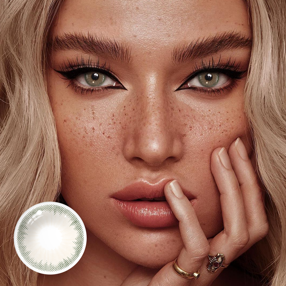 Marcela Light Brown Colored Contact Lenses