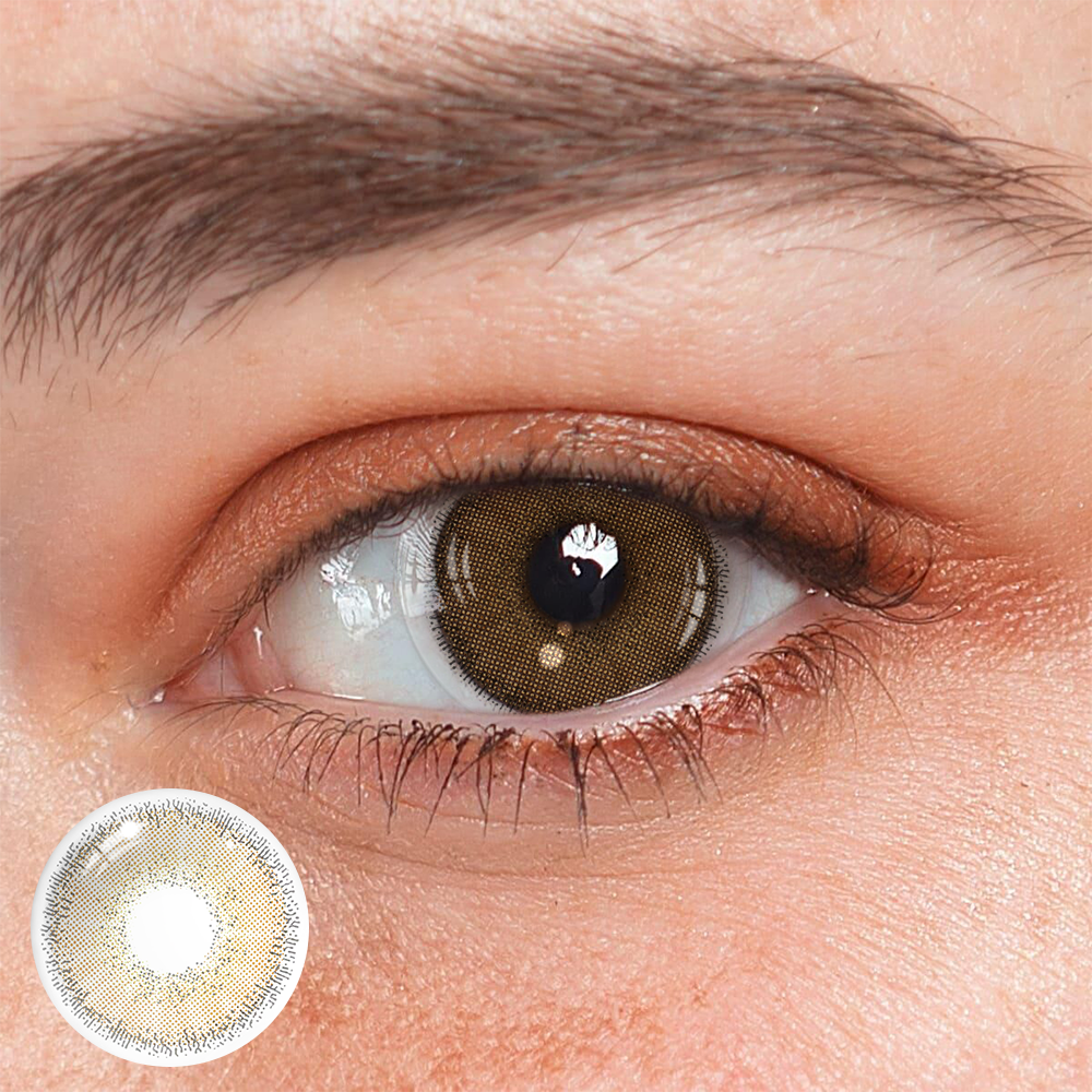 Marcela Dark Brown Colored Contact Lenses