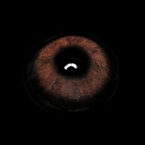 Kohaku Pink Brown Prescription Colored Contact Lenses