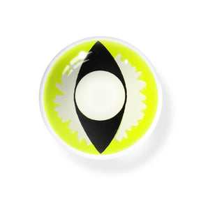 Cosplay Wild Cat Eye Green Colored Contact Lenses