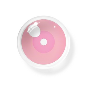 Cosplay Demon Slayer Nezuko Light Pink Colored Contact Lenses