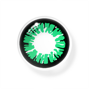 Cosplay Cyberpunk Green Colored Contact Lenses